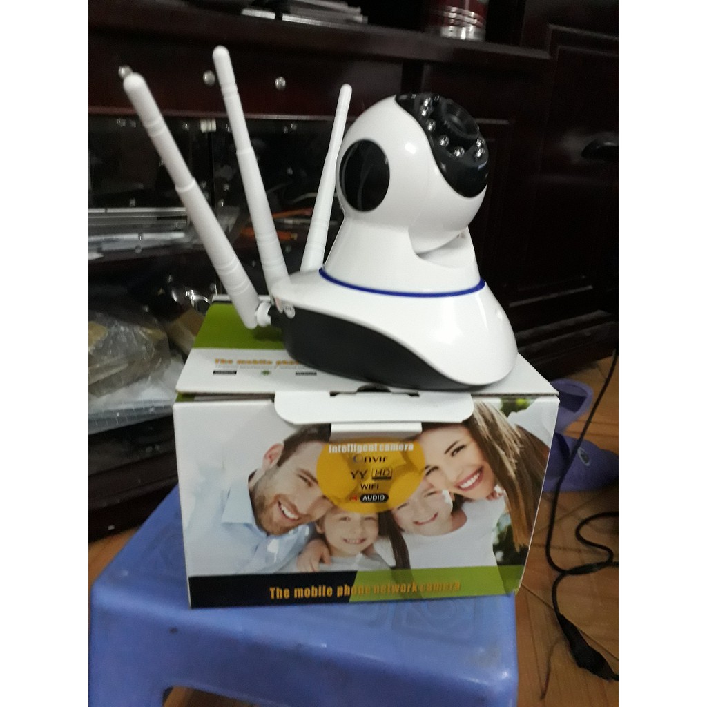 (Shopee Trợ Giá) Camera Yoosee 3 Anten IP Wifi HD720