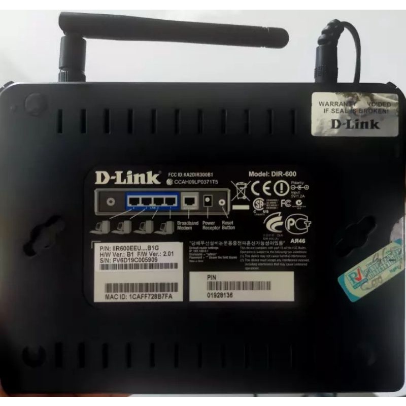 Bộ phát wifi D-LINK DIR600(đã qua sử dụng)