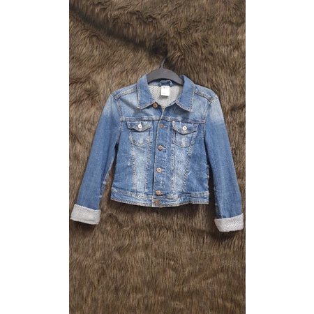 Áo khoác jean H&M sz 34