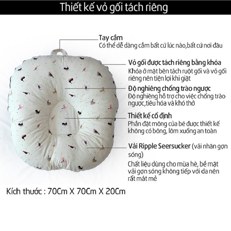 GỐI ROTOTO BEBE