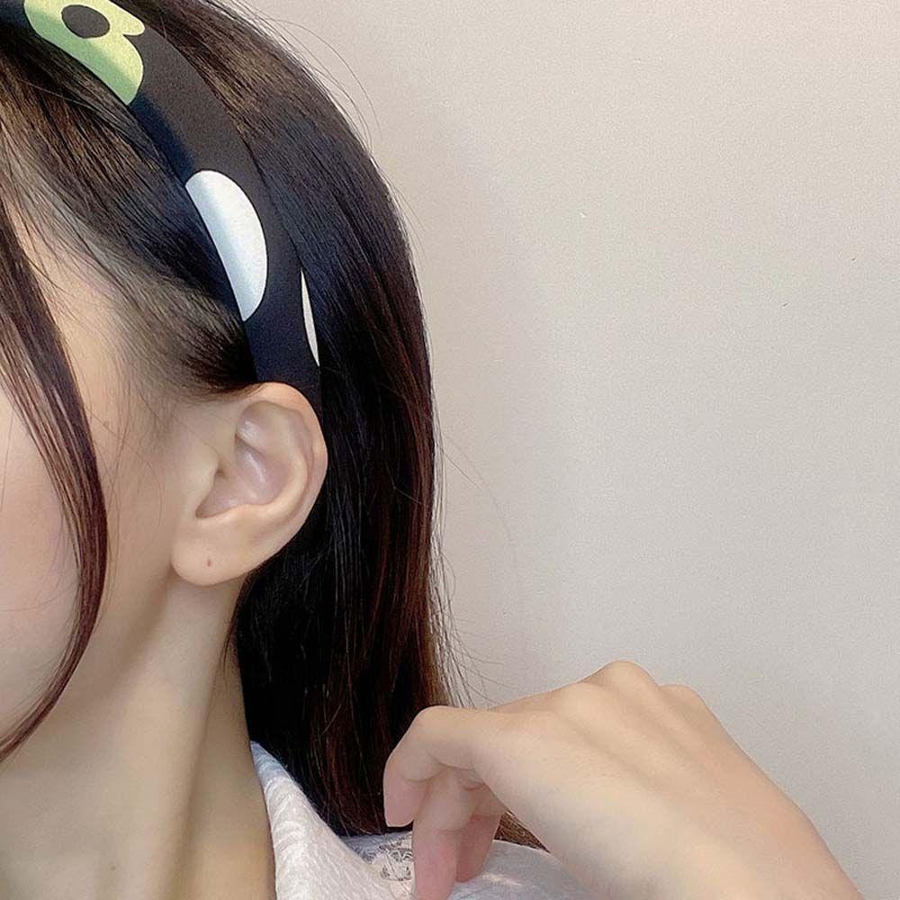 Băng Đô Cài Tóc In Họa Tiết Hoa Màu Sắc Ngọt Ngào Xinh Xắn