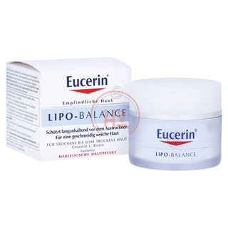 EUCERIN Kem Dưỡng Ẩm Cho Da Khô Và Nhạy Cảm Eucerin Lipo Balance 50ml