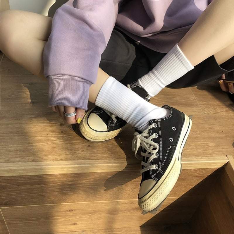 Tất thể thao nam nữ ⚠️FREESHIP⚠️ hàng dệt kim giá Sỉ