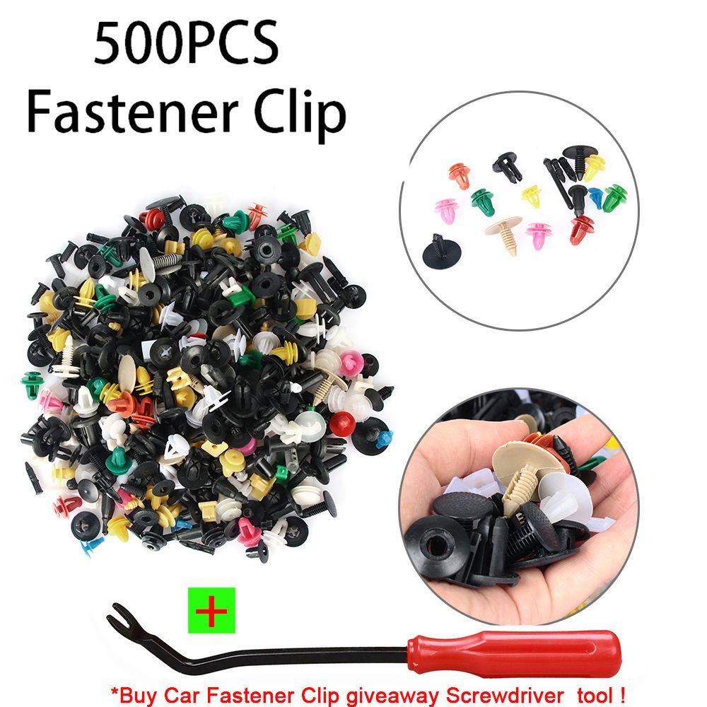 FENDER Đinh Tán Nhiều Màu Sắc Sặc Sỡ Gắn Cửa Xe Hơi