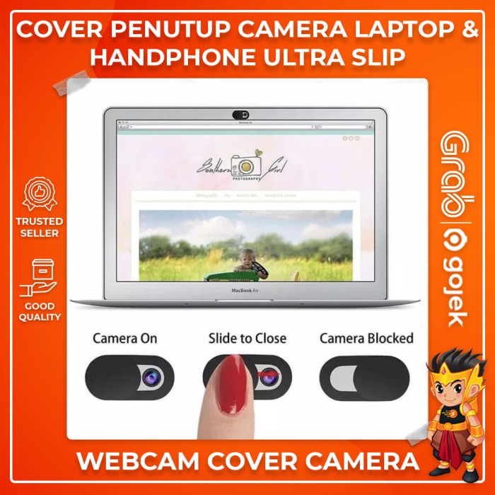 Vỏ Bọc Webcam Laptop Siêu Mỏng Có Nắp Trượt Bảo Vệ Riêng Tư
