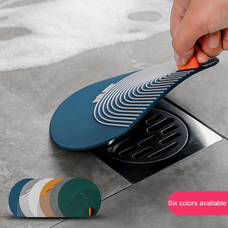 Nắp Đậy Cống Thoát Nước Bằng Silicone Mềm Chống Muỗi Chống Tắc Nghẽn Cho Nhà Bếp