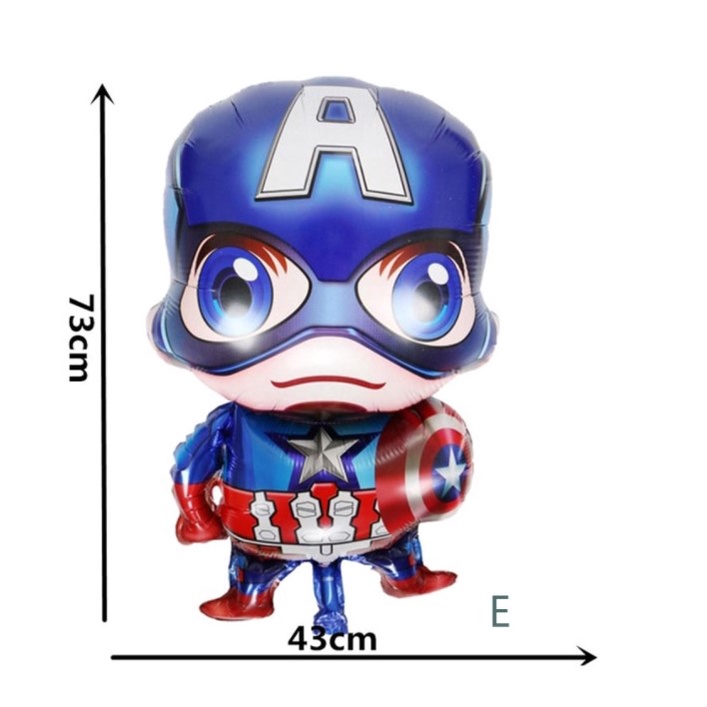 Bong bóng Tráng Nhôm hình Chuột, Mèo , Siêu Nhân, Siêu Anh Hùng, Ngựa Một Sừng Bong bóng trang trí sinh nhật hoạt hình