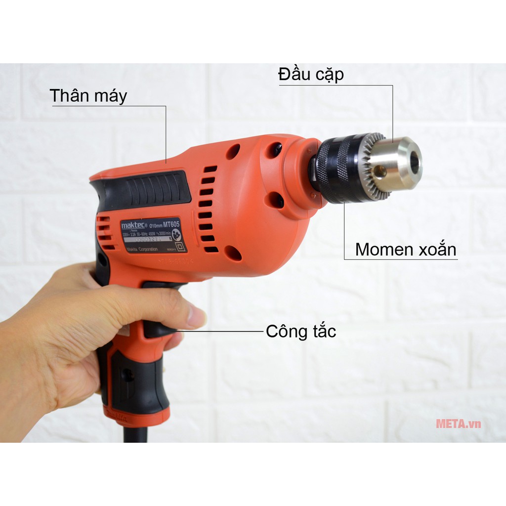 Máy khoan tốc độ cao Maktec MT653