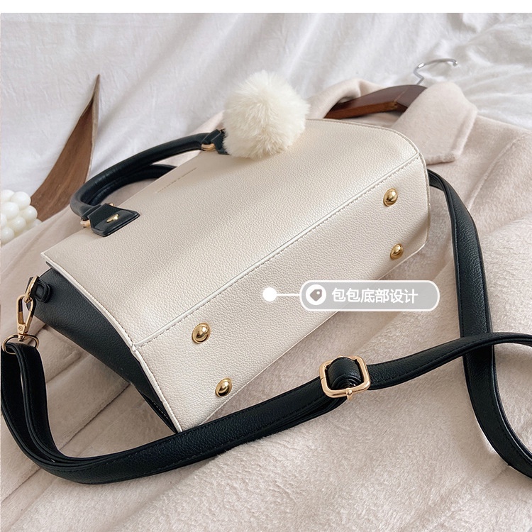 Túi xách JASMIN NOIR da PU hình vuông thiết kế đơn giản thời trang cho nữ