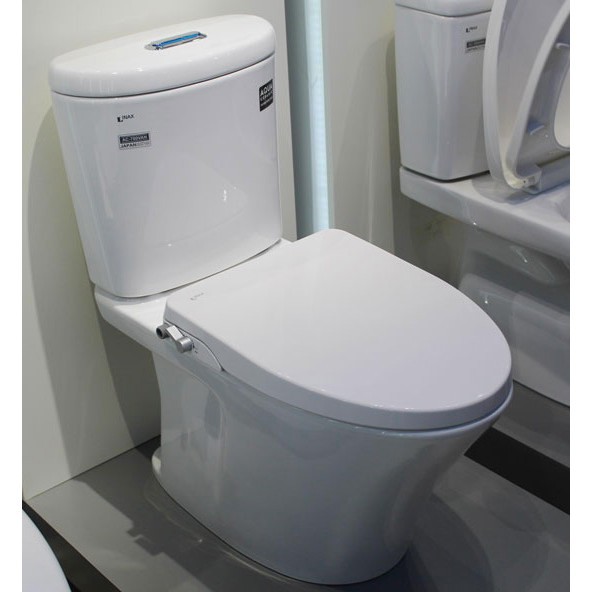Bồn Cầu INAX AC-700VAN 2 Khối, hàng chính hãng, nút xả nhấn, men Aqua Ceramic chống bám bẩn