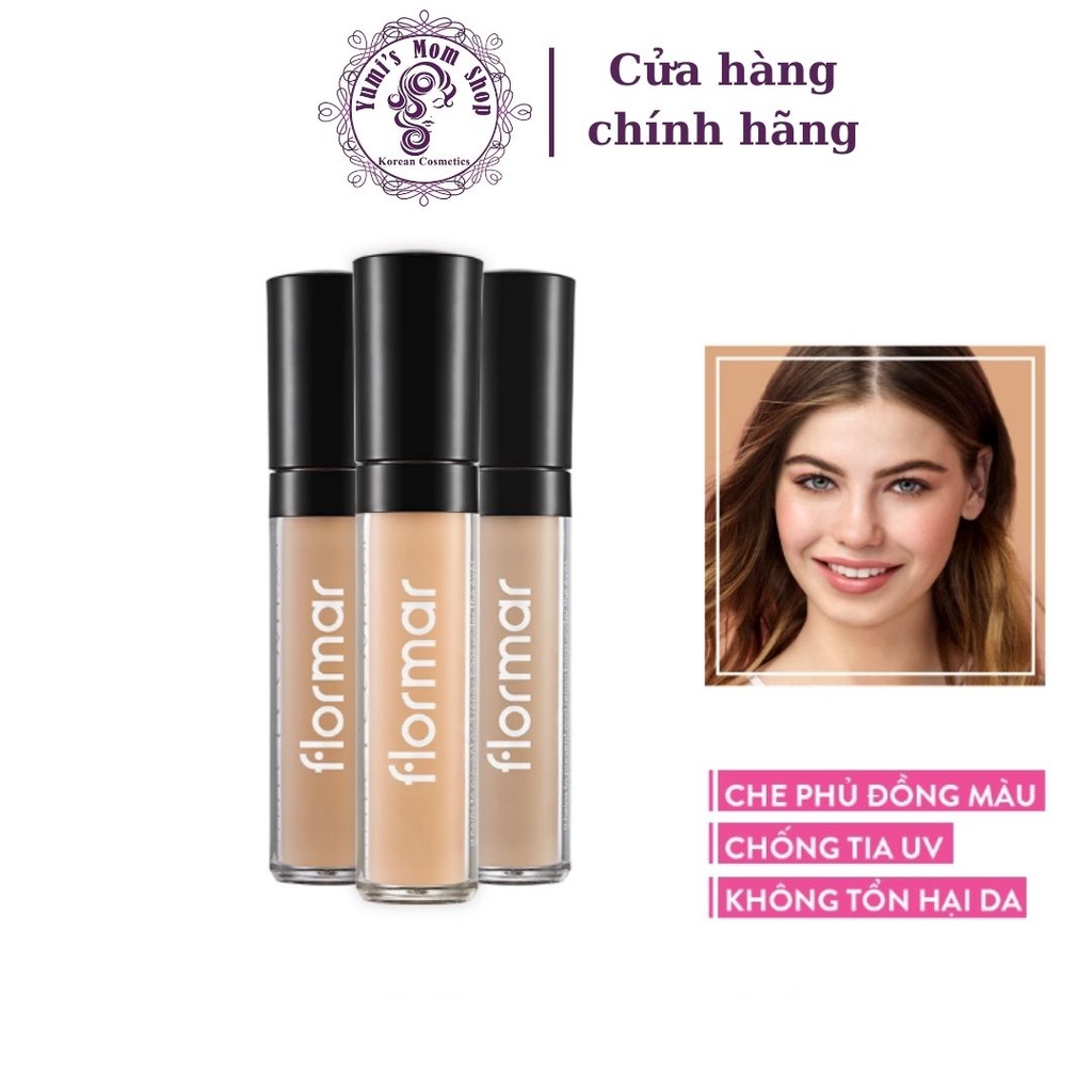 Che khuyết điểm Flormar Perfect Coverage Liquid Concealer 5ml