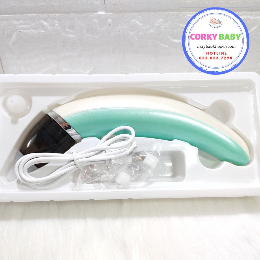 Máy Hút Mũi Trẻ Em sạch sẽ, an toàn cho Bé - Corky Baby MHM01