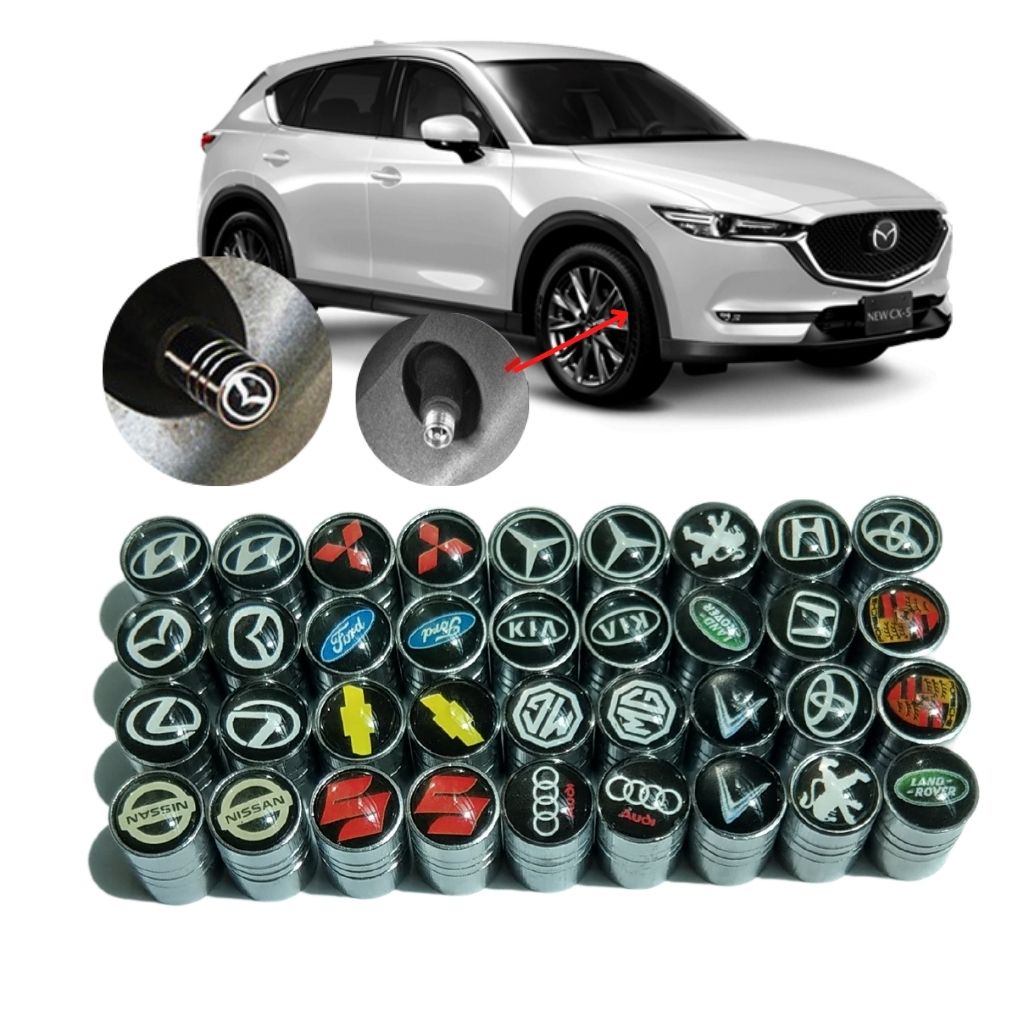 Nắp Chụp Van ô tô,Nắp Van Xe Hơi logo Các Hãng Xe ô tô