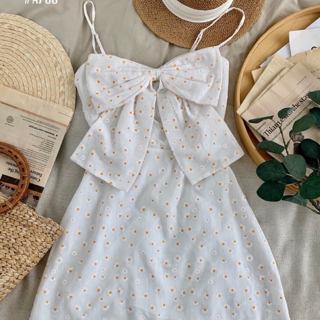 GIÁ SỈ ĐẦM HOA CÚC NHÍ NƠ TO phong cách hàn quốc dễ thương
