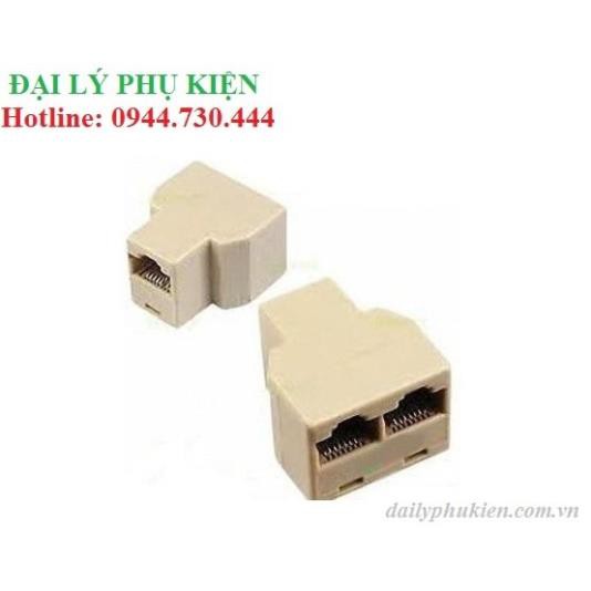 Đầu nối RJ45 1 to 2 Hàng chính hãng