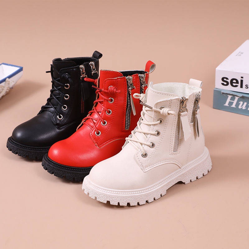 Giày Boot Thiết Kế Mới Năng Động Thời Trang Dành Cho Bé Trai Và Bé Gái