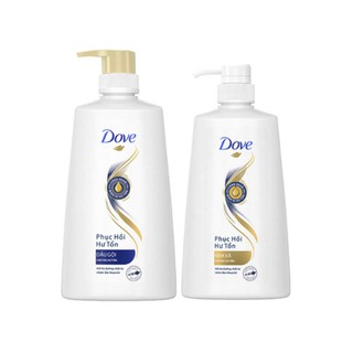 Dầu gội dove 640g/ xả dove 610g