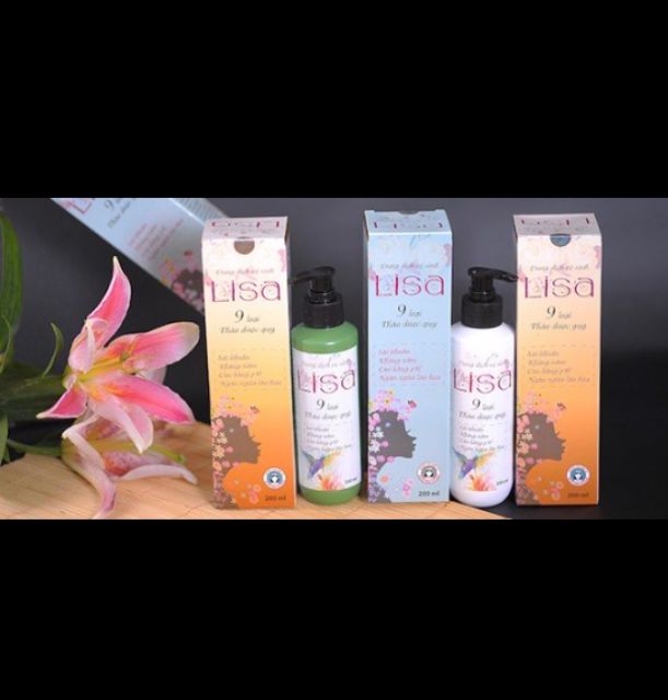 Combo 2lọ Dung dịch vệ sinh phụ nữ Lisa 200ml - Đã có mẫu mới Collagen+