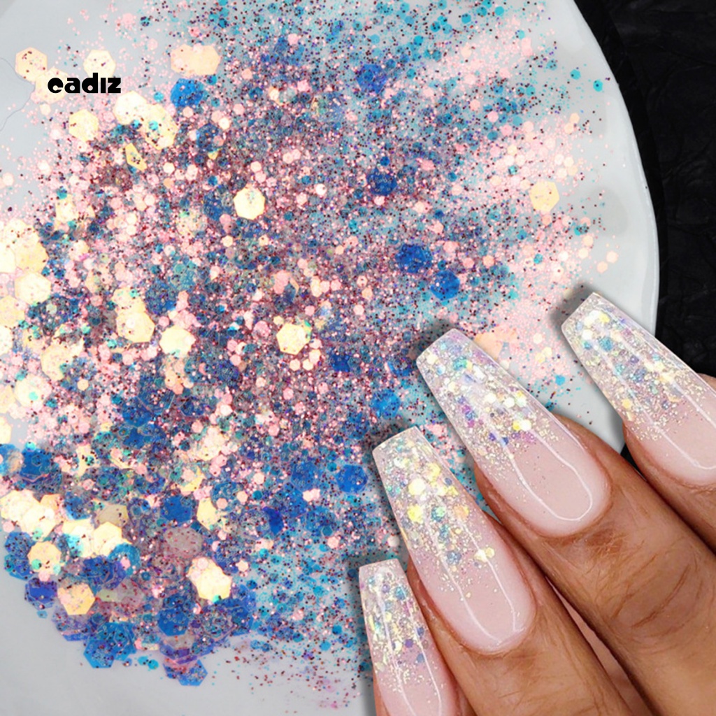 Phụ Kiện Kim Tuyến Lấp Lánh Trang Trí Móng Tay Nghệ Thuật DIY Xinh Xắn