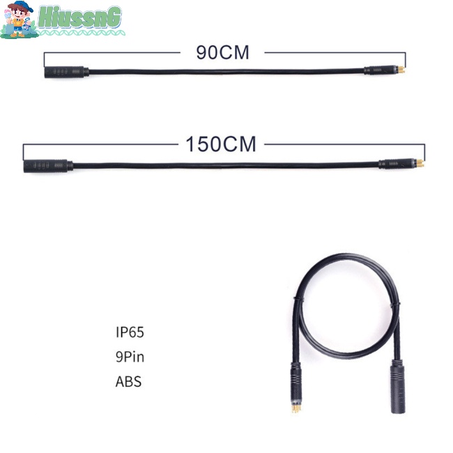Dây Cáp Nối Dài Động Cơ Xe Đạp Điện Bafang 9pin