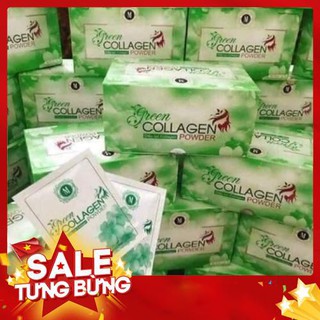 Diệp lục collagen chính hãng hộp 30 gói chính hãng