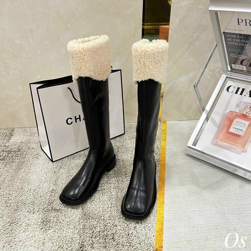 Boot đùi cổ lông fullbox