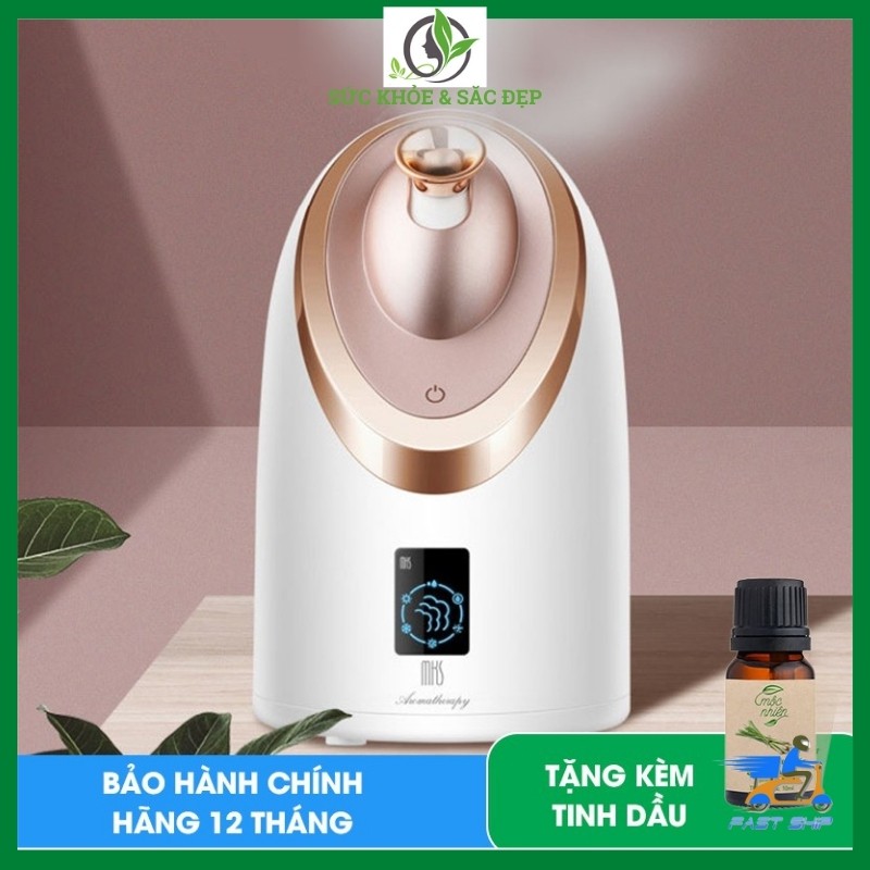 Máy Xông Hơi Da Mặt,Xông Hơi Nóng Lạnh MKS1630 ,Máy Xông Mặt Thảo Dược,Cho Làn Da Tươi Trẻ