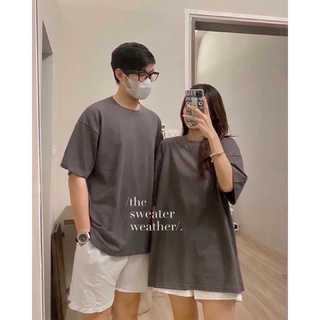 áo thun trơn basic form rộng-3158 dày