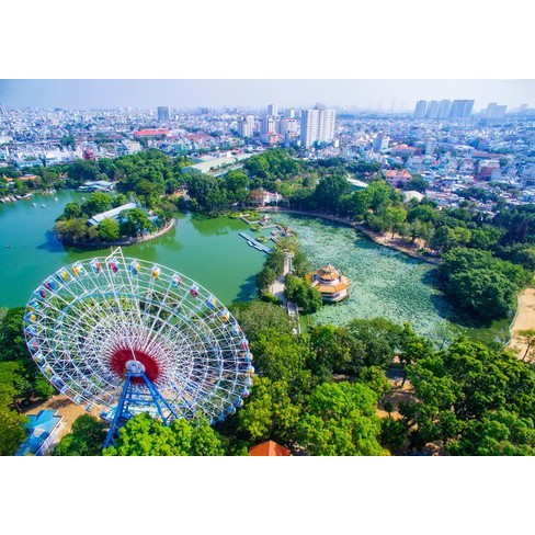 HCM  Vé Trọn Gói Vào Cổng hơn 30 Trò Chơi tại Công Viên Văn Hóa Đầm Sen