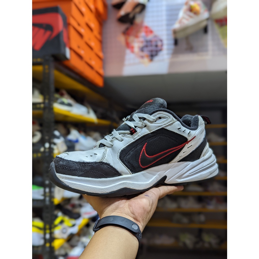 Giày 2hand Nike Air Monarch IV 'White Black Red' 415445-101 - Giày Cũ Sài Gòn 443