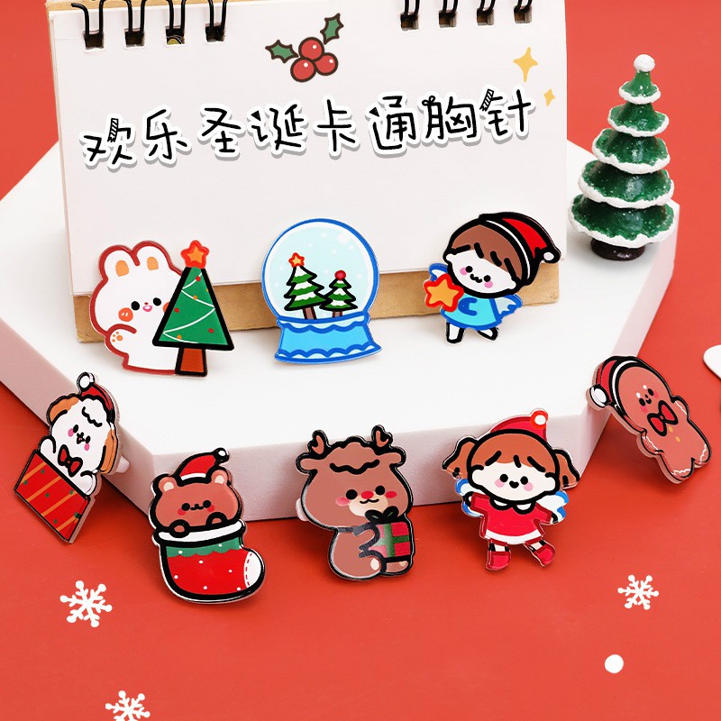 Ghim Cài Áo Hình Hoạt Hình Dễ Thương