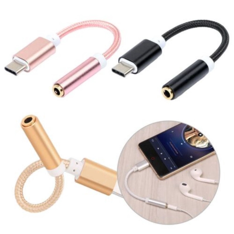 Cáp chuyển đổi Type-C - giắc cắm 3.5mm cho Huawei P20 Lite