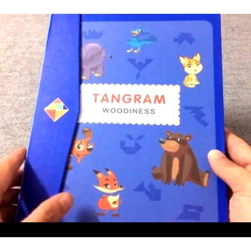 Tangram ghép hình nam châm