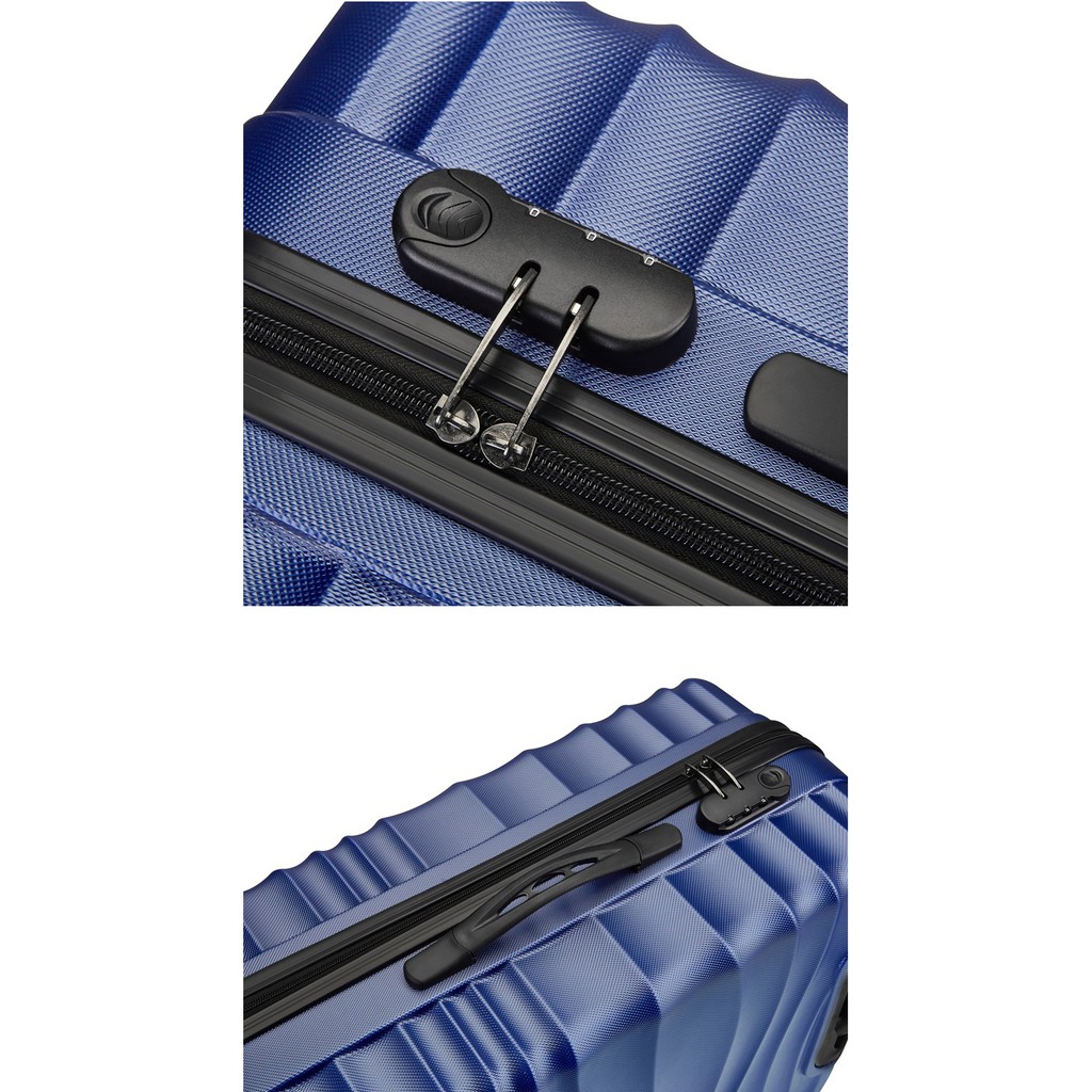 Vali du lịch thời trang - Mẫu vali kéo nhựa nhập khẩu 20 inch - Chống va đập - Chống trầy xước - Khoá mật mã