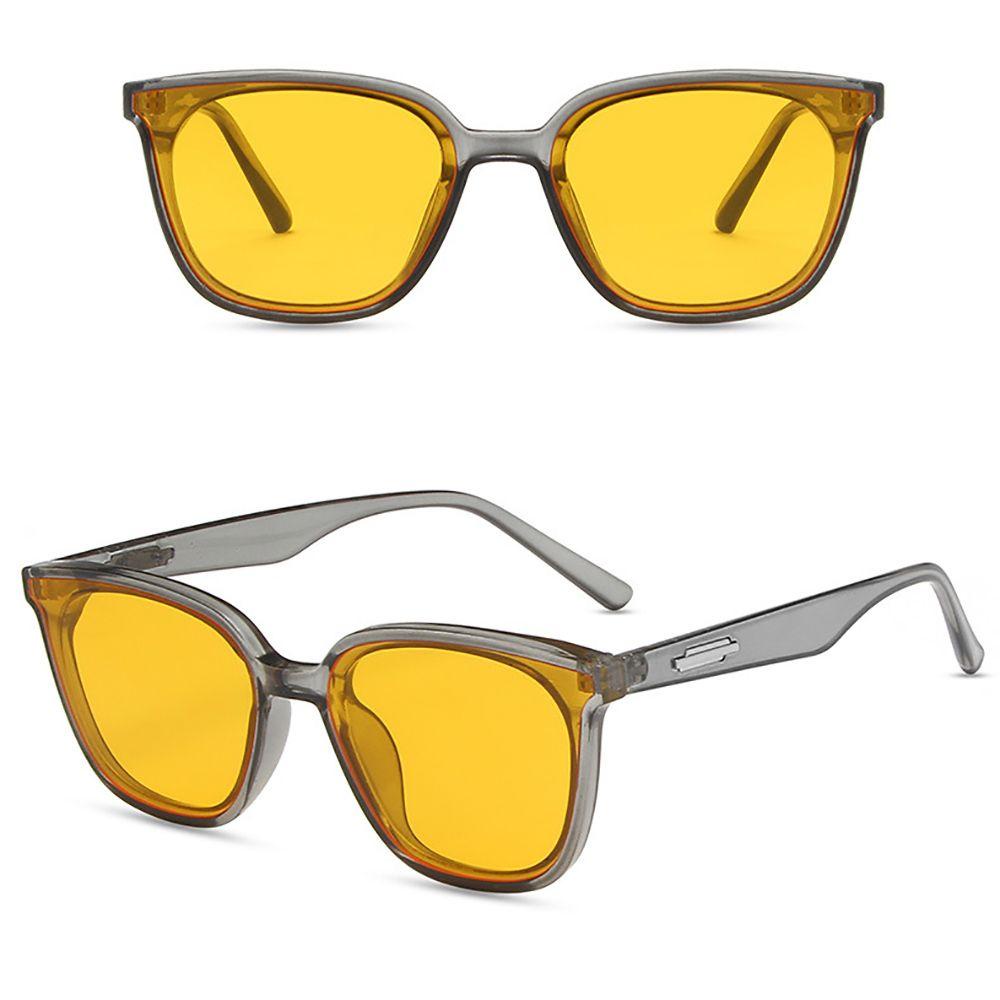 Kính Mát Gọng Vuông Chống Bức Xạ &amp; Bức Xạ Cho Nữ