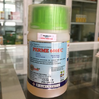 Chế phẩm diệt muỗi Perme 600Ec không mùi 100ml - Được BỘ Y TẾ cấp phép