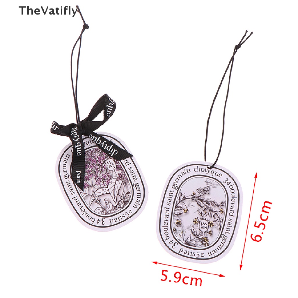 Bộ 2 Dây Treo Trang Trí Xe Hơi Tỏa Hương Thơm Lâu