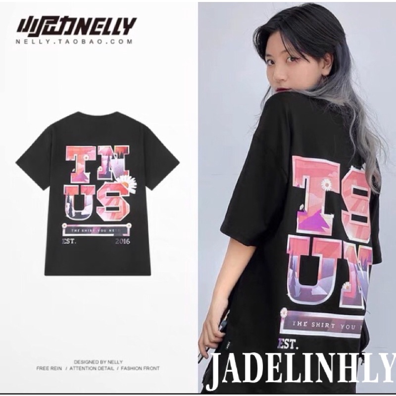 Áo phông nelly heybig sale (có sẵn) hoa tnus