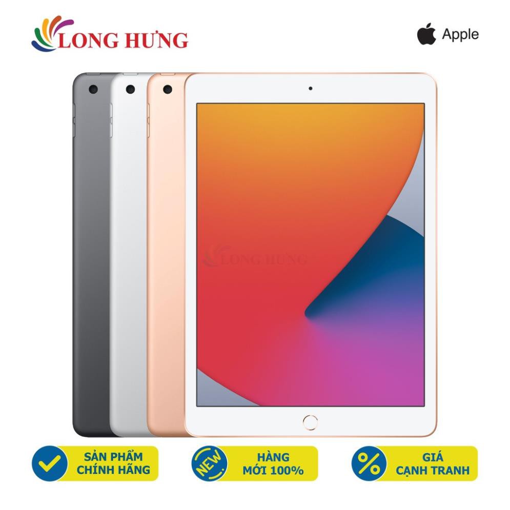 Máy tính bảng Apple iPad Gen 8 10.2 inch Wifi 128GB 2020 (ZA/A) - Hàng chính hãng