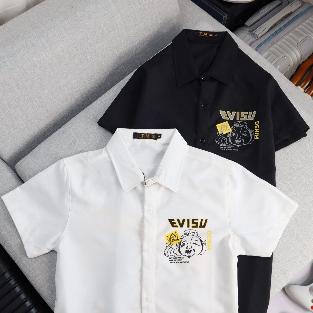 (Mẫu Mới) Áo Sơ Mi nam Họa Tiêt  UVISUKURO Phong Cách Thời Trang Đỉnh Cao Cá Tính HHP