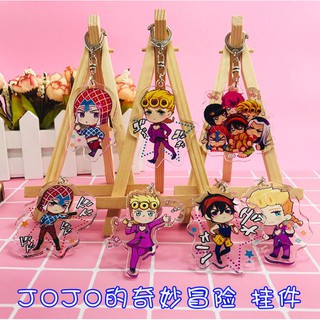 Móc Khóa Hình Nhân Vật Jojo 's Bizarre Adventure Joes Acrylic Độc Đáo