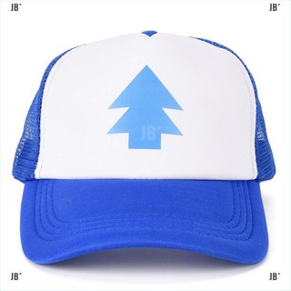 JB"Women Men Trucker Baseball Cap Pine Tree Dipper Gravity Fall Mesh Hat Adjustable
