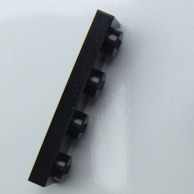 LEGO Tấm Đế 1x4 Màu Đen ID 371026 3710