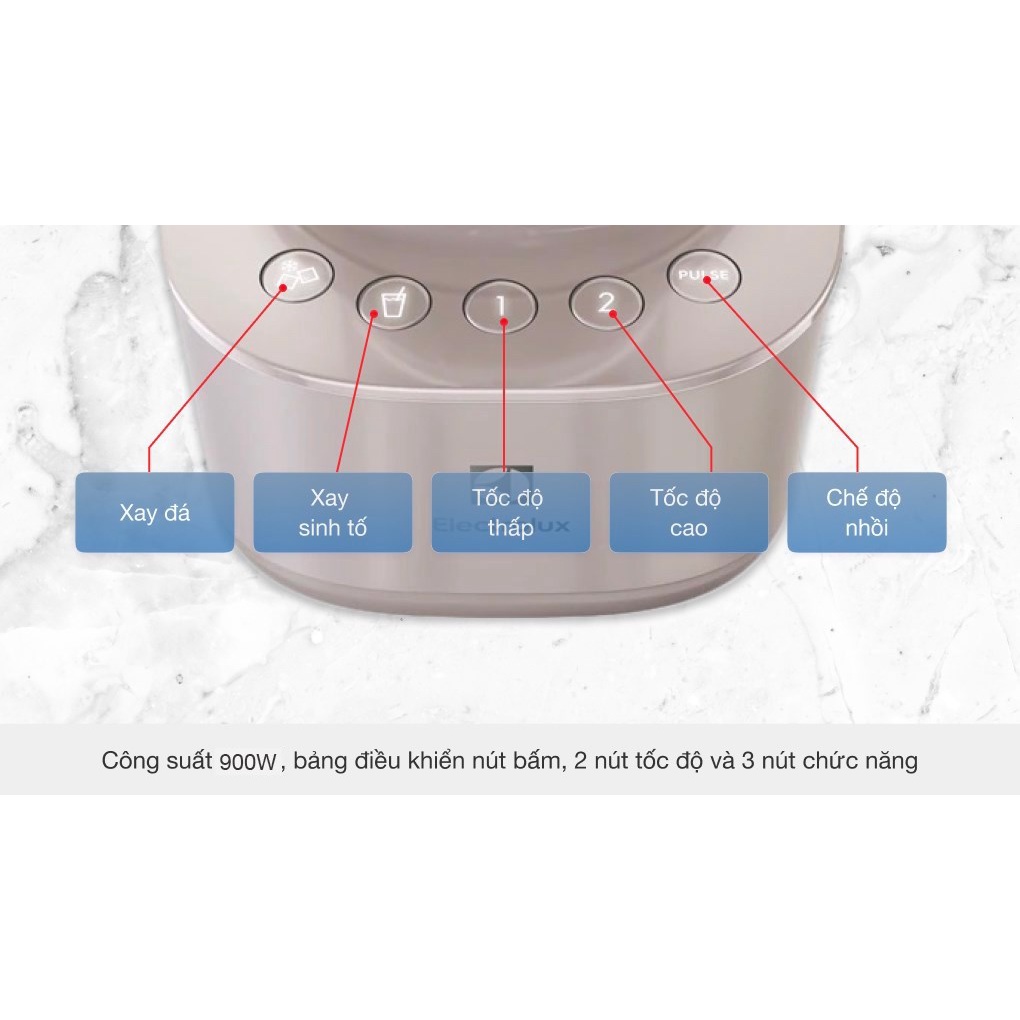 Máy xay sinh tố Electrolux E7CB1-86SM - Smart House