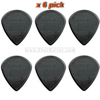 USA Dunlop 6 Jazz III Max Grip 1.3mm - Phím, pick, móng gảy đàn Guitar (móng gảy)