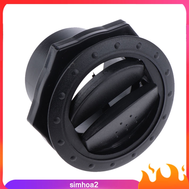 RV Yacht Interior Side Roof Air Vent Ventilation Outlet Black 70x45mm | BigBuy360 - bigbuy360.vn