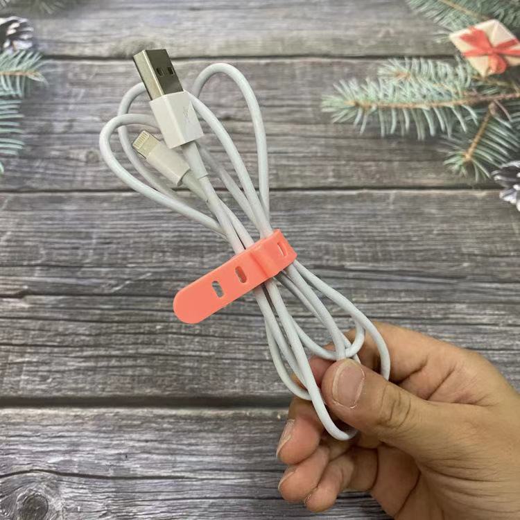 1 Dụng Cụ Giữ Dây Cáp Bằng Silicone Chống Thất Lạc Cho Gia Đình