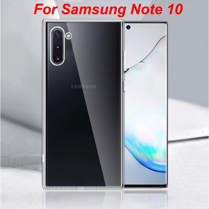 Ốp lưng dẻo silicon trong suốt SAMSUNG GALAXY NOTE 10