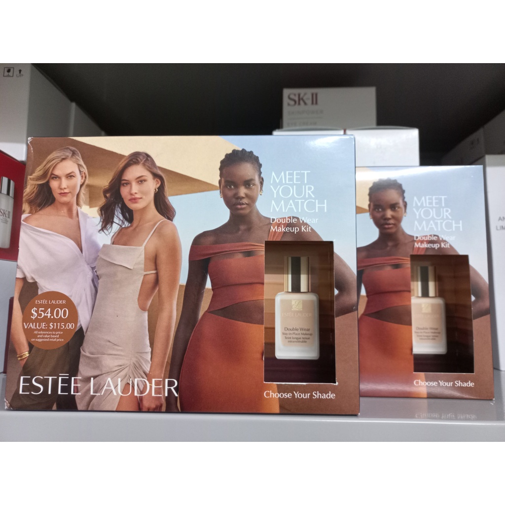 Set Estee Lauder Double Wear Make Up Kit 3 món | BigBuy360 - bigbuy360.vn