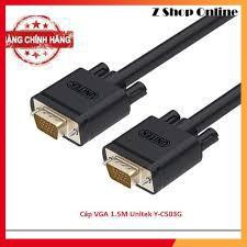 🎁 Cáp Vga UNITEK 15m/20M (YC 507G/508G)- Chính Hãng 100%, Bảo Hành 12 Tháng